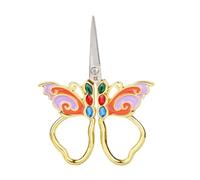Embroidery Scissors Portable Sewing Scissors Ultra-Sharp Utility Craft-Scissor for Embroidery Needleworks with Cover Small Curved Tip