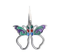 Embroidery Scissors Portable Sewing Scissors Ultra-Sharp Utility Craft-Scissor for Embroidery Needleworks with Cover Small Curved Tip