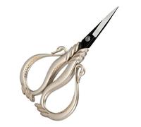 Embroidery Scissors - Small Craft Swan Pattern Thread Cutter | Vintage Scissors - For Cutting Threads Needlework Supplies Knitting Scrapbooking Craft DIY Handmade Art