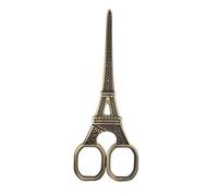 Embroidery Scissors Stainless Steel Cross Stitch Scissors Eiffel Tower Shape Sewing Shears DIY Art Work Dresser Embroidery Tool Scissor for Needlework Embroidery Sewing Craft Art Work(#5)