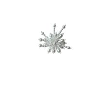 Embroidery Sequins Lace 1 Piece Cheap 5 CM Beaded White Flower Sew on Patch for Clothing Bag DIY Decoration Accessories Glue-Free Applique