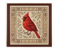 Embroidery Set for Beginners - Hummingbird Embroidery Set with Floral Pattern | Bird Set | For Beginners, Adults, Crafts, Family, Holidays and Home