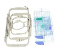 Embroidery Sewing Hoop Set, 4pcs/Set Sewing Machine Hoop Frame Set Replament for Embroidery Machine PE-700 PE-700II PE770 PE780D