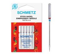 (Embroidery, Size: 90/14) Schmetz Sewing Machine Needles, 5pk