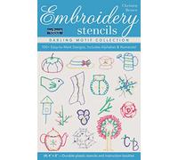 Embroidery Stencils Darling Motif Collection: 100+ easy-to-mark designs, includes alphabet & numerals!