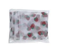 Embroidery Strawberry Tulle Fabric Sewing Wedding Party Decorations Craft Baby Dress Princess Decorations Skirt Shower rectangle rectangle covers,stretch cover,fitted covers,fitted tablecloth,