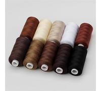 Embroidery Thread 10Roll/Set 400 Yards Sewing Thread Machine Hand Embroidery Good Polyester Strong Sturdy for Needlework DIY Repair for Craft(03)