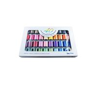 Embroidery thread - BROTHER - ETS40 - 40 spools - Polyester - 300 meters per spool