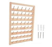 Embroidery Thread Rack and Organizer 48 Spools Thread Rack Thread Organiser Stand for Embroidery, Quilting and Sewing Threads