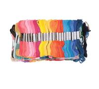 Embroidery Threads 200 Colors, Polyester Embroidery Floss for Cross Stitch and Friendship Bracelets, Multi Color Craft String for DIY Sewing Projects, Kids Crafts and
