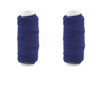 Embroidery Threads 2pcs/3pcs Set Colorful Elastic Threads for Sewing Machines 30meter/Roll Embroidery Hand Thread Craft for Home Embroidery Machines(2pcs-Sapphire)