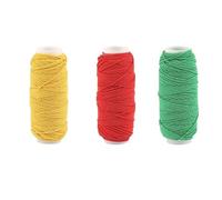 Embroidery Threads 2pcs/3pcs Set Colorful Elastic Threads for Sewing Machines 30meter/Roll Embroidery Hand Thread Craft for Home Embroidery Machines(02-3pcs)
