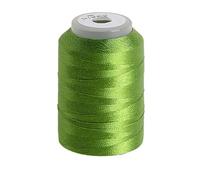Embroidery Threads 3 Strands Metallic Ice Silk Yarn DIY Handmade Weaving Bracelet Tassel Thread Crochet String Stitch Jewelry Line for Home Embroidery Machines(Light Army Green)