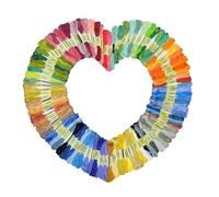 Embroidery Threads 50/100 Color Cross Stitch Embroidery Thread Branch Cotton Sewing Skeins Line(50 Colors)