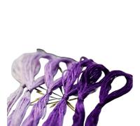 Embroidery Threads 6 Colors 20m DIY Common Color Silk Line Branch Manual Embroidery Thread(20)