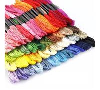 Embroidery Threads Cross Stitch Embroidery Thread Branch 50Color Polyester Cotton Line