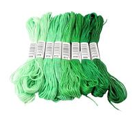 Embroidery Threads Cross Stitch Thread The 8 Cross Stitch Cotton Embroidery Thread Floss Sewing Skeins Craft Dofferent Gradient Color Embroidery Thread(Color:M-12)