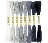 Embroidery Threads Cross Stitch Thread The Unique Style 8 Cotton Embroidery Floss Sewing Skeins Craft Dofferent Gradient Color(04)