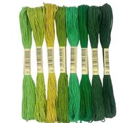 Embroidery Threads Cross Stitch Thread The Unique Style 8 Cotton Embroidery Floss Sewing Skeins Craft Dofferent Gradient Color(05)