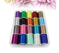 Embroidery Threads Embroidery Kits Quilting Hand Thread Bobbin Machine Metallic Set