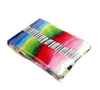 Embroidery Threads Embroidery Thread 100 Pcs Random Color DIY Silk Line Branch Threads Similar Floss Skein Cross Stitch
