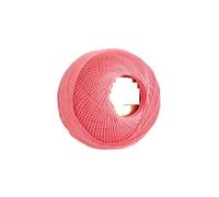 Embroidery Threads Size 20 Crochet Cotton Embroidery Thread 25 Grams for Hand Knitting Yarn Singed Mercerized for Home Embroidery Machines(208PALE Geranium)