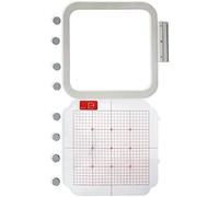 Embroidex Metal Magnetic Square Hoop for Brother Dream Machine XV8550D XV8500D, Babylock Destiny Destiny II - Grey, 9 1/2 x 9 1/2 Inch