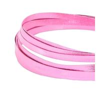 Embrossed Flat Anodized Aluminum Wire Gold Silver Coffee Black Soft 5mmx1mm 3M Carving Embossing Wrap Beads Craft Jewelry(Fuchsia)