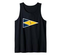 Embry-Riddle University ERAU Eagles Sailing Flag Burgee Tank Top
