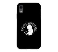 Embryo Whisperer Cool In Vitro Fertilization Fertility Nurse Case for iPhone XR