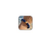 Embtrem Chunky Beaded Bracelet for Women Dopamine Colorful Resin Bangles Blue White Hot Pink Beaded Boho Bracelets Summer Rainbow Beach Vacation Jewelry Trendy Spring Summer Outfit Accessories, L, no