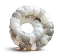 Embtrem Natural Mudi Bracelet Fidget Bracelet Bodhi Seeds Beaded Bracelets Zen Fidget Stretch Bracelets Alleviate Anxiety Stress Protection Healing Bodhi Jewelry Gifts for Women Men, L, no gemstone