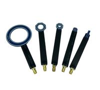 EMC EMI Near Field Probes Set High Precision Magnetic Field Probes for Space Conduction Radiation Rectification Correction Black Plastic Metal 5.9 x 3.9 x 0.4 Inches