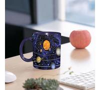 EMCLKS Funny Coffee Mug for Dad,Grandad & Men 11oz Ceramic Premium Mugs - Father’s Day Gift | Novelty Ceramic Coffee Cup | Solar System with Eight Planets. Elements of This Image furnished by NASA.