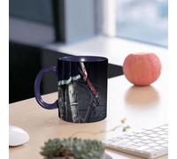 EMCLKS Funny Coffee Mug for Dad,Grandad & Men 11oz Ceramic Premium Mugs - Father’s Day Gift | Novelty Ceramic Coffee Cup | The Bloody Axe-Wielder Beneath The Gothic Skirt