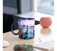 EMCLKS Funny Coffee Mug for Dad,Grandad & Men 11oz Ceramic Premium Mugs - Father’s Day Gift | Novelty Ceramic Coffee Cup | Venice, Dreamy Evening View of The Famous Italian