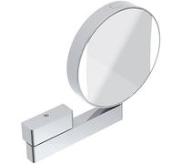 EMCO Universal - Cosmetic mirror 3x and 7x magnification with LED lighting chrome / mirrored