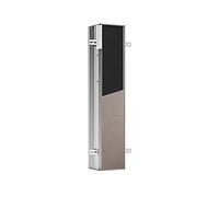 Emco Asis Plus 975611001 Flush-Mounted Toilet Roll Holder Aluminium Frame/Right Door Hinge