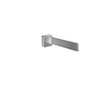 Emco Cue Spare Toilet Paper Holder, Practical Toilet Roll Holder for Horizontal Gluing or Screwing Metal Bathroom Accessory, Chrome