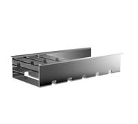 Emco Liaison 184500100 Shower Basket Chrome for Railing, Hanging Basket without Drilling, Bathroom Accessories Depth 39 mm