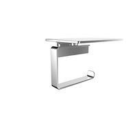 EMCO Loft Toilet Roll Holder with Shelf, Modern Toilet Roll Holder with Wall Mounted Shelf, Aluminium Paper Holder, Chrome