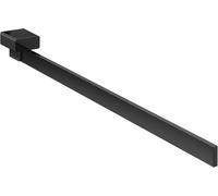 EMCO Loft Towel Rail Single Arm Wall Mounted Rigid Aluminium Bath Towel Rail Towel Rail for Towels Matte Black