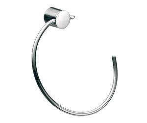 Emco Rondo 2 455500100 Hand Towel Ring Open on The Right Side Fixed Chrome