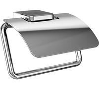 EMCO Trend 20000100 Toilet Paper Holder with Lid Wall Mounted Chrome