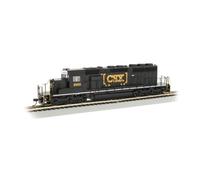 EMD SD40-2 Dcc Equipped Diesel Locomotive CSX #8905 (HTM) - Black - HO Scale