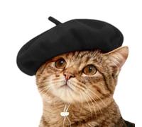 Emdvsco Cat Beret,Adjustable Photo Prop | Artist Dog Hat,for Theater Performance Holiday Party Cosplay Stage Show Family Gathering Masquerade Festival Celebration