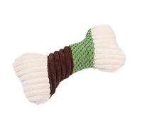 Emdvsco Dog Plush Chewing Toy, Bite-Resistant Dog Plush Toy, Interactive Fun Built-in Sound Squeaky Toys for Puppy