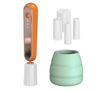 Emdvsco Make up Cleaner Machine - Automatic Make up Brush Cleanser Machine - 3 Modes Adjustable Washer, Portable Washing Gadgets for Cosmetics Storage Maintenance