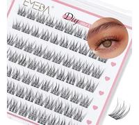 EMEDA DIY Eyelash Extensions Individual Lash Extensions Clusters 70 Pcs 11mm Natural Look Lash Ribbons D Curl Soft And Lightweight DIY Lash Extensions For Home Use (D03-11mm)