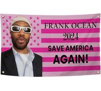 EmedZ American Flag Tapestry Frank Singer Ocean Funny Tapestries For College Dorm Decor Bedroom Livingroom Dormitory Wall Hanging With Brass Grommets 3x5 Feet